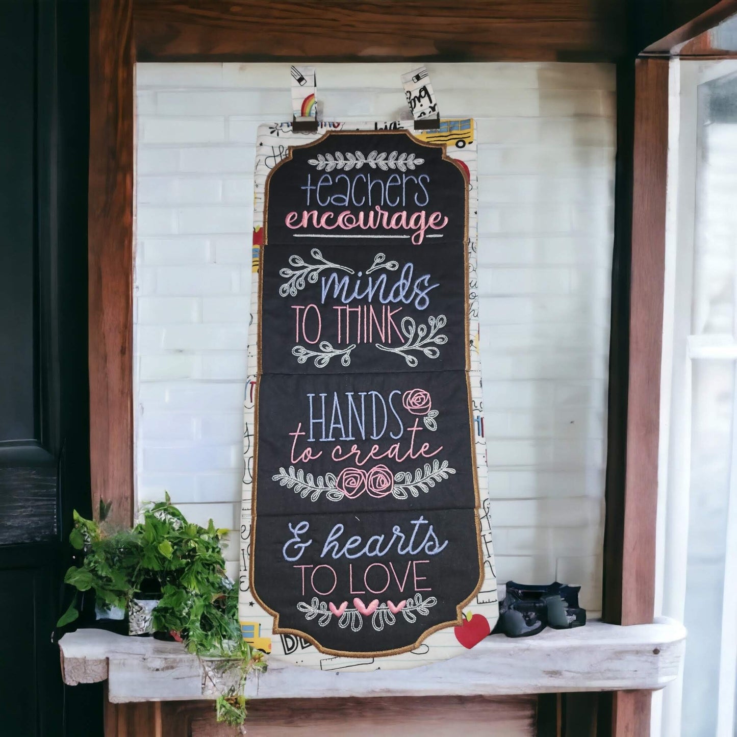 Teacher Appreciation Wall Hanging