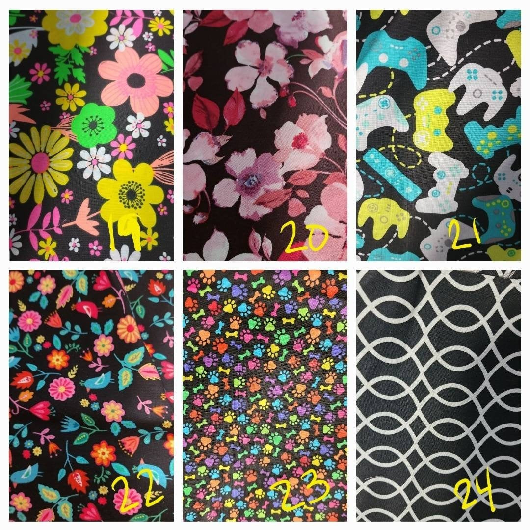 Zipper bag set with wristlet; great gift for her; matching set; custom- handmade;