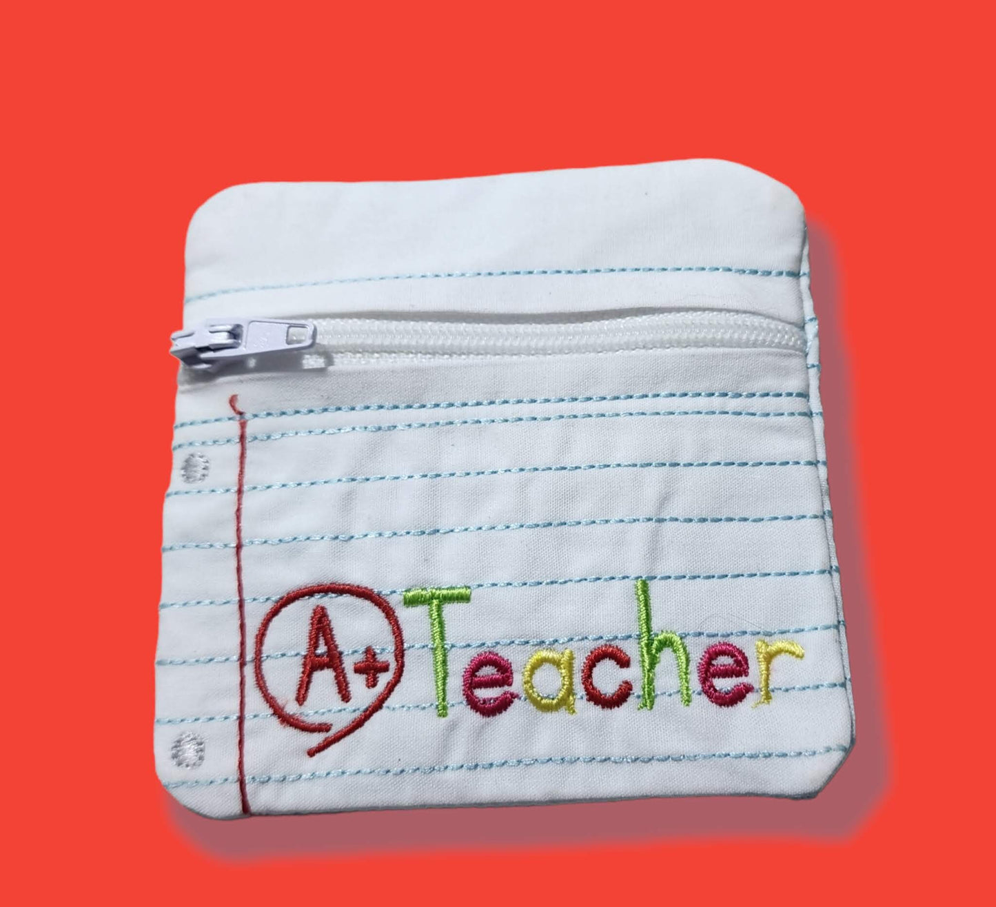 Teacher zipper bag, teacher gift