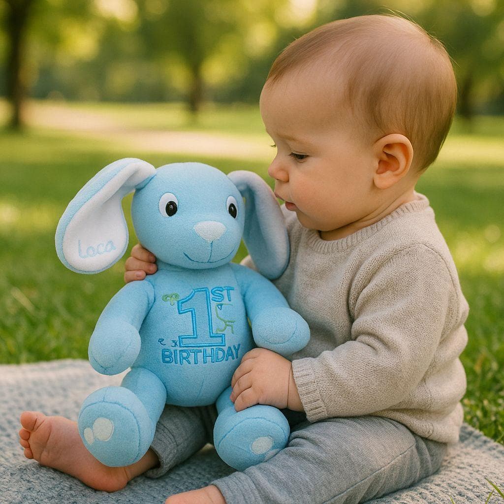 Personalized Keepsake Embroidered Puppy!