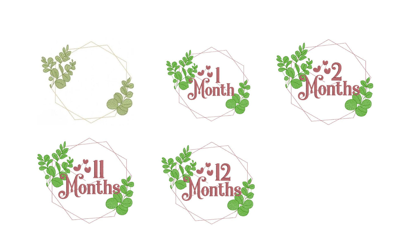 Personalized Dreamcatcher Baby Milestone Quilt - Trendy Baby Shower - Floral Baby Milestone Blanket - Newborn Baby Blanket - Soft Baby Quilt