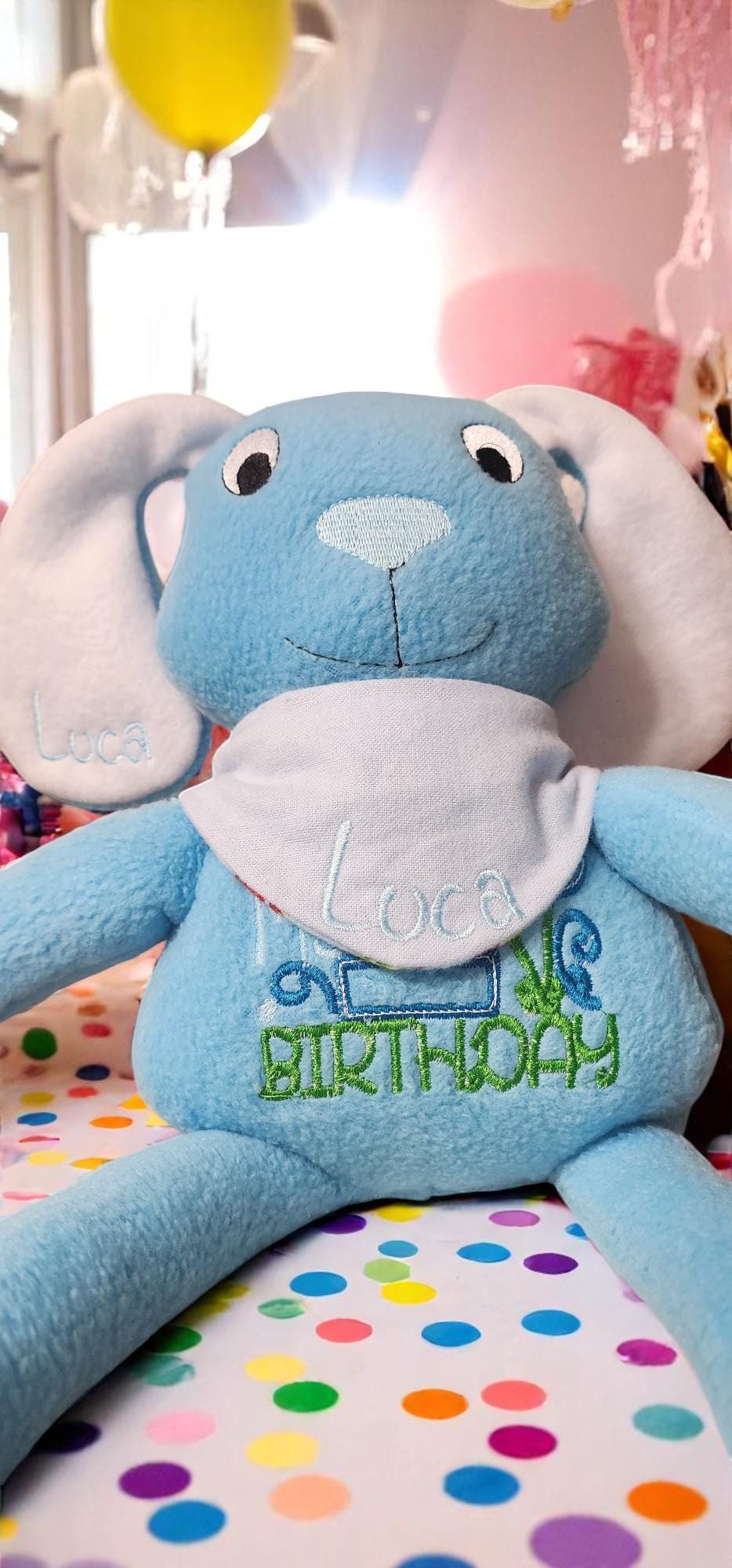 Personalized Keepsake Embroidered Puppy!