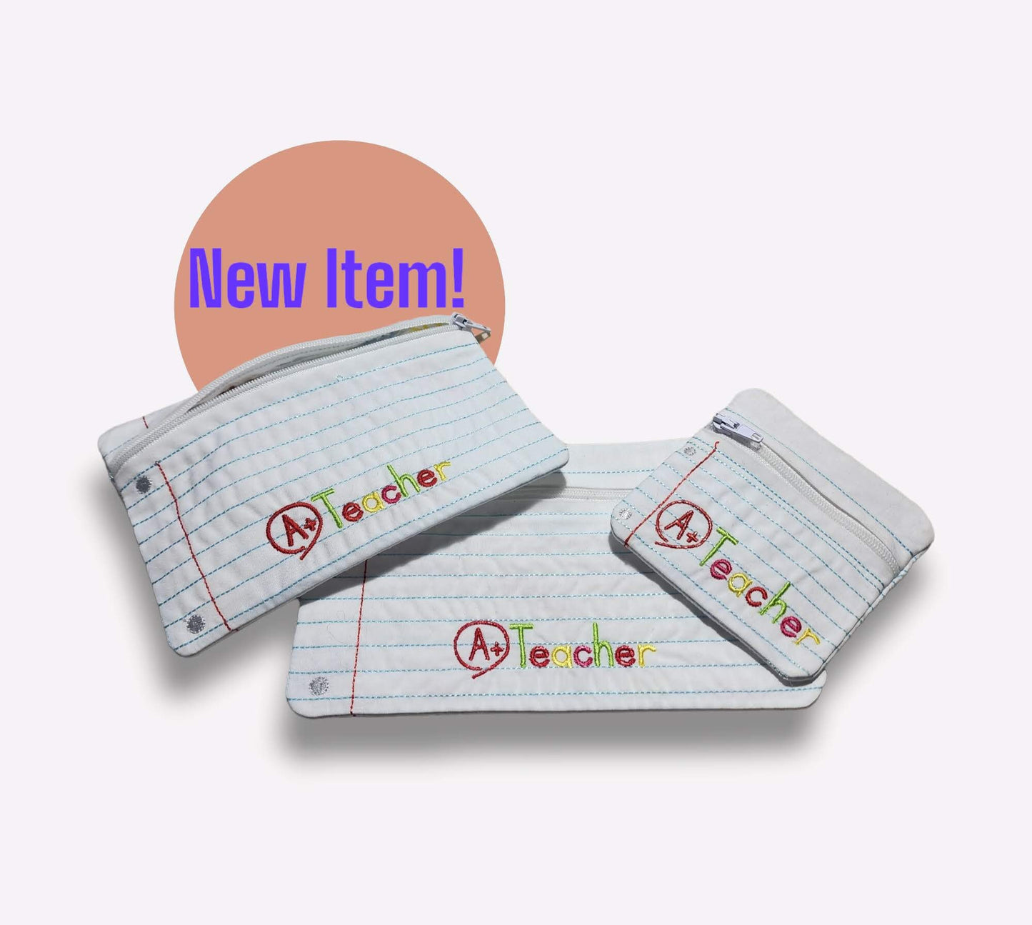 Teacher zipper bag, teacher gift