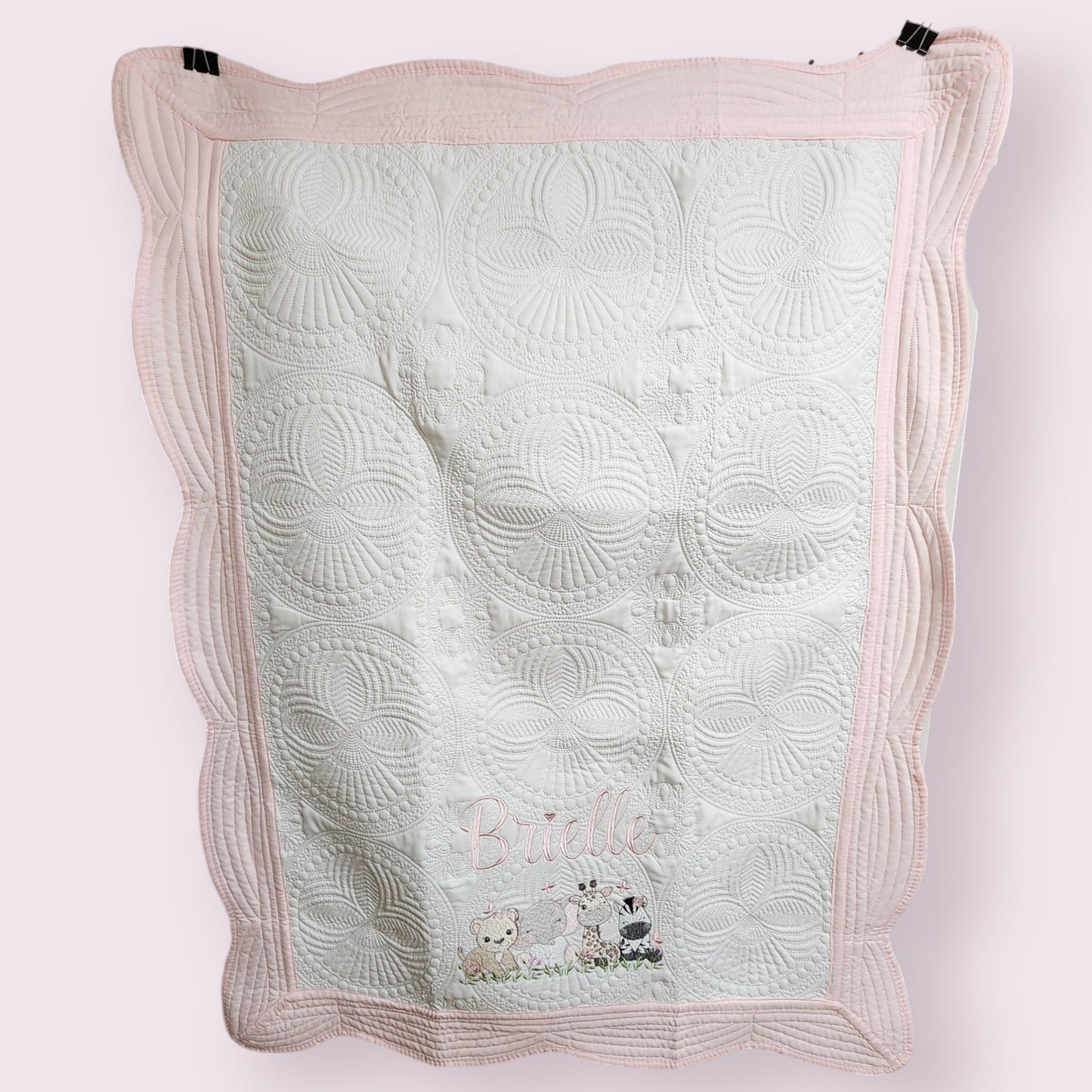 Embroidered Animal Friends Blanket (Personalizable)