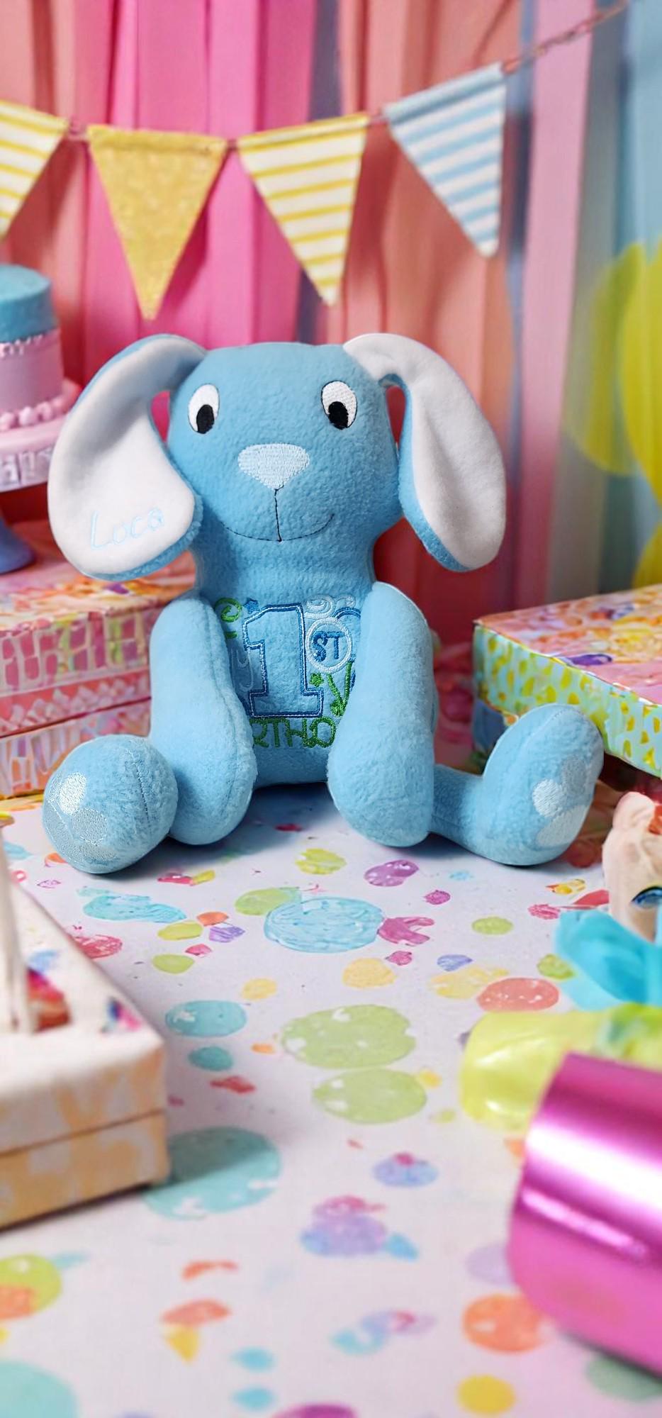 Personalized Keepsake Embroidered Puppy!