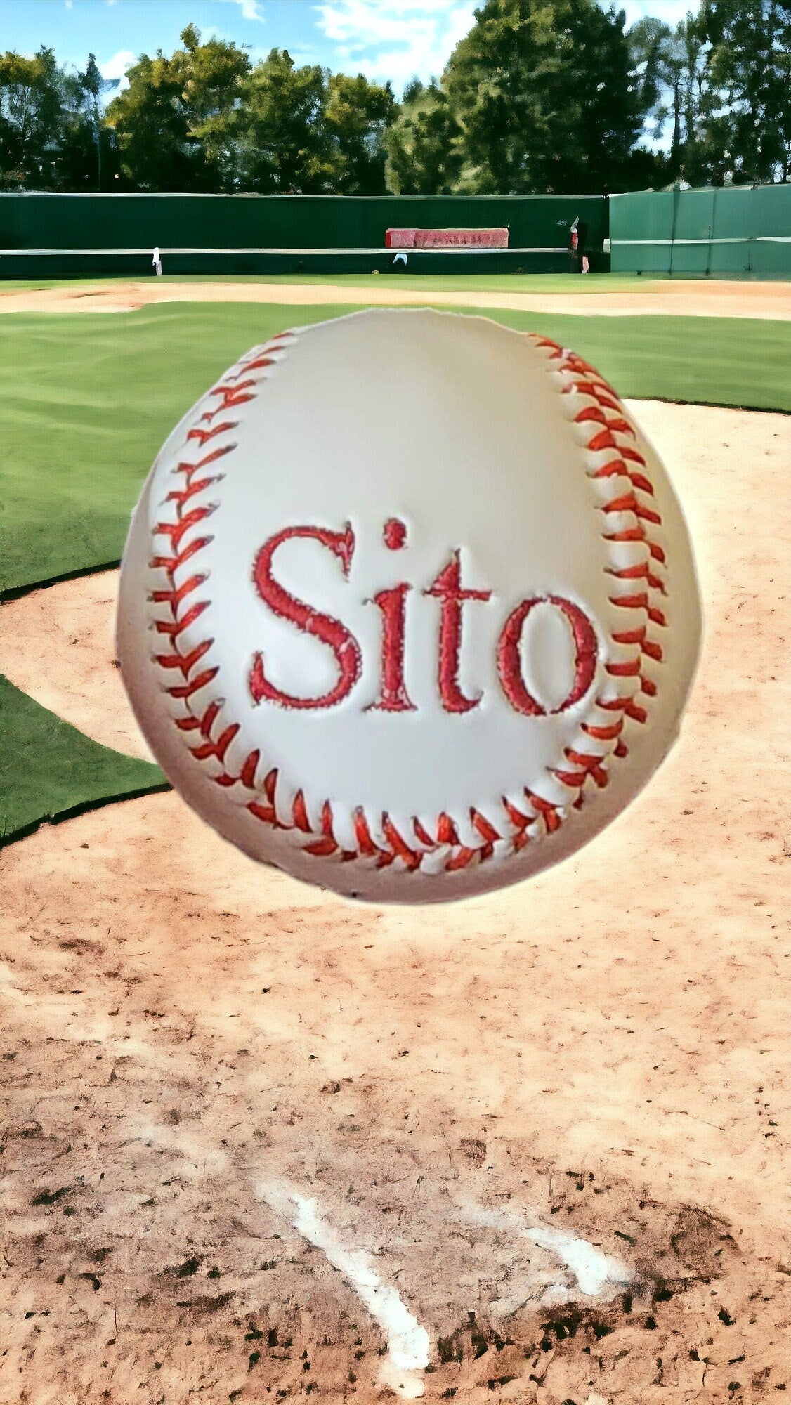 Personalized Embroidered Baseball