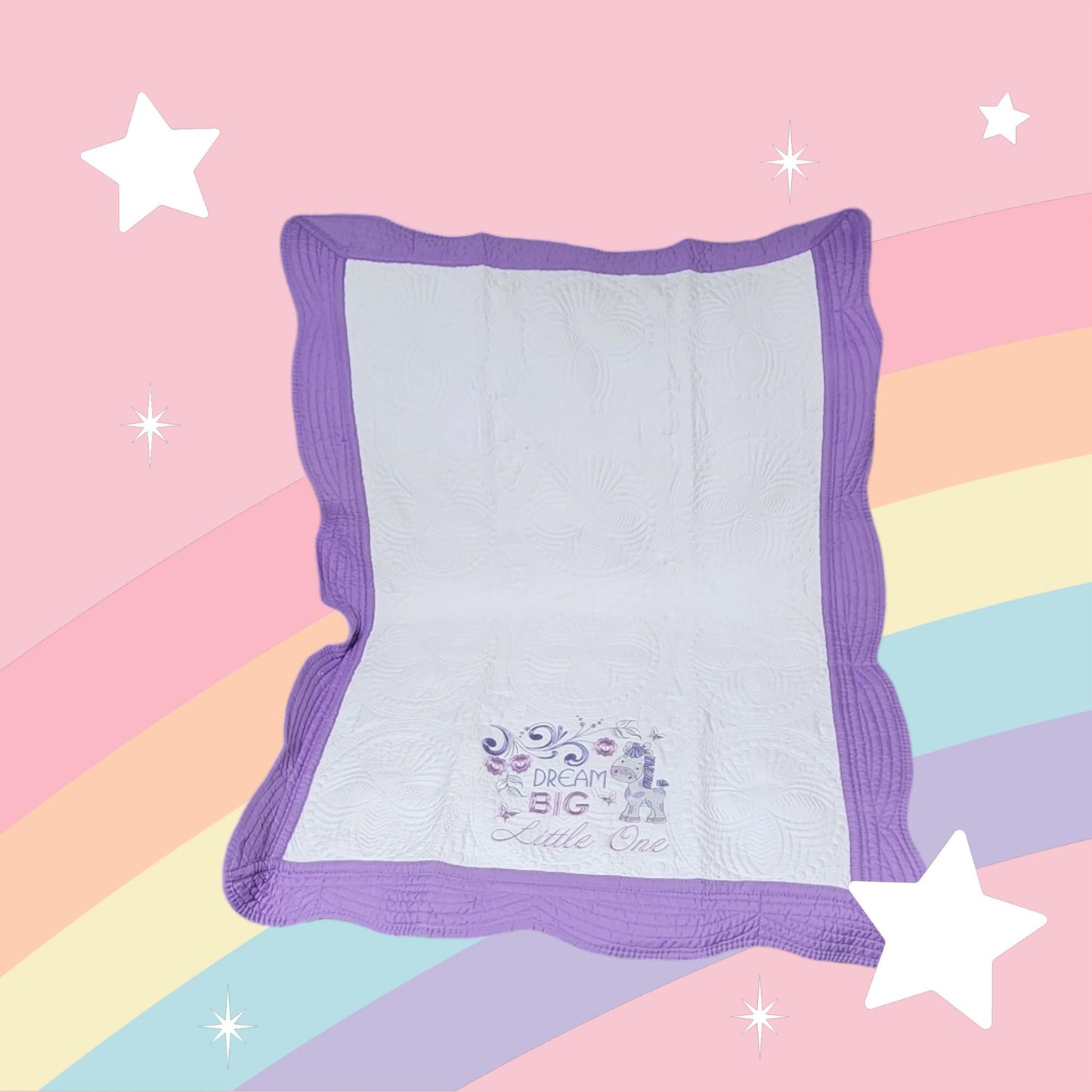 Dream Big Little One Quilt - Just Waiting for Your Special Child's Name